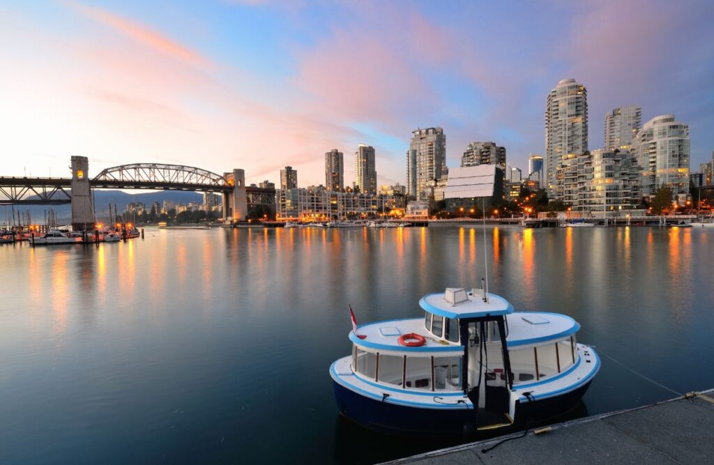 False Creek in vancouver