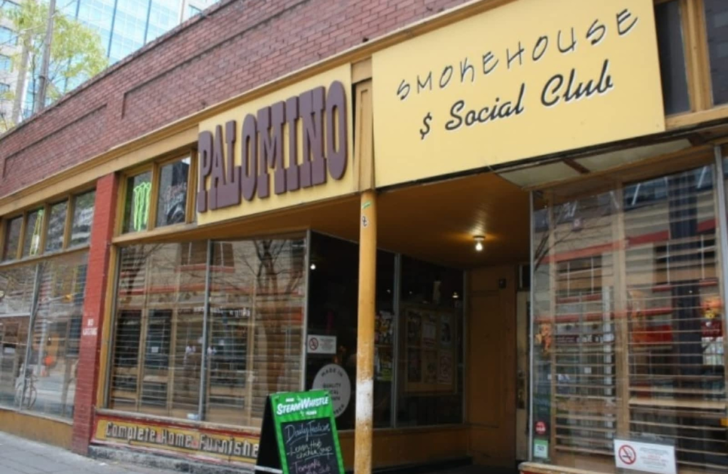 Palomino Smokehouse and Social Club music venue calgary