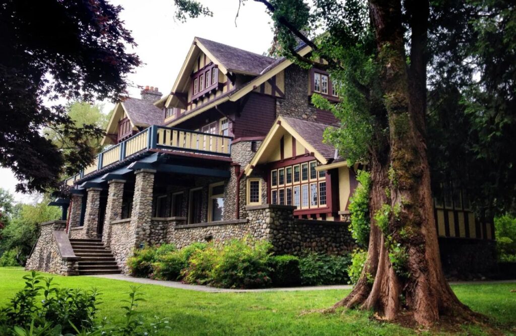 Historic Mansions for outdoor wedding burnaby