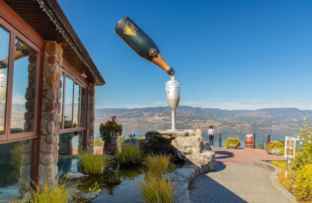 One Of The Best Outdoor Wedding Venues in kelowna vineyard wedding