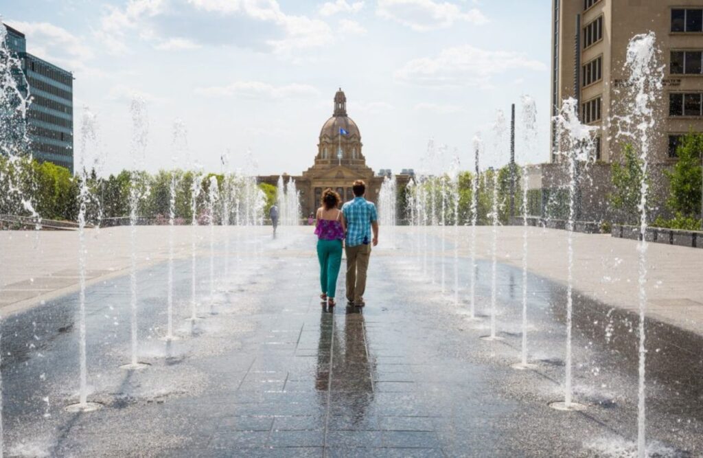 The Alberta Legislature Grounds venue