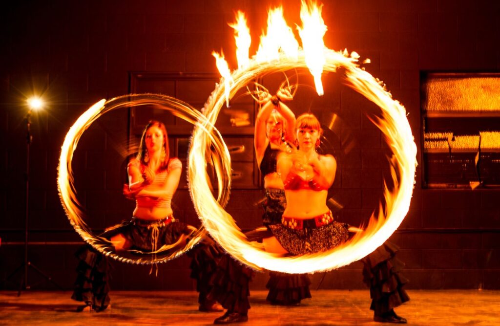 Fire Dancers for a unique event entertainment