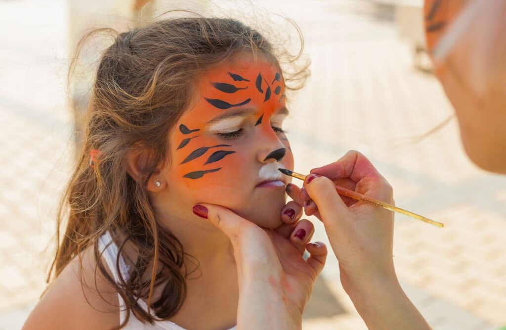 How to Plan Interactive Entertainment for Kids, try face painting