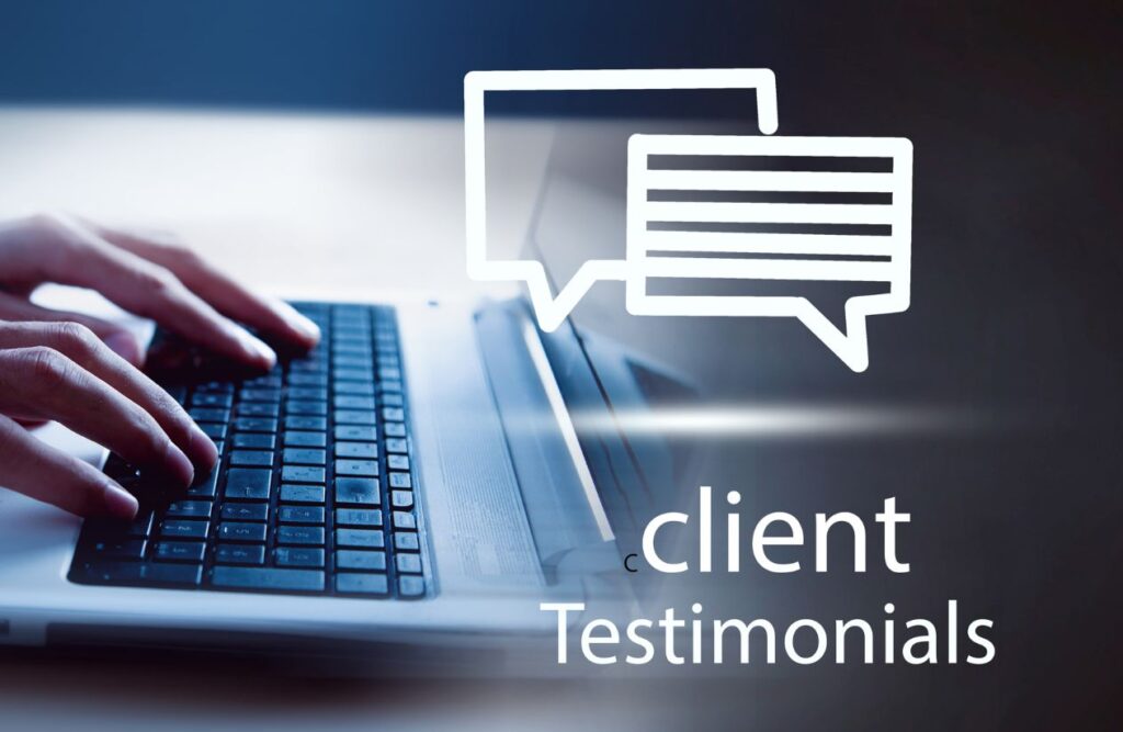 how to hire specialty acts, look for client testimonial