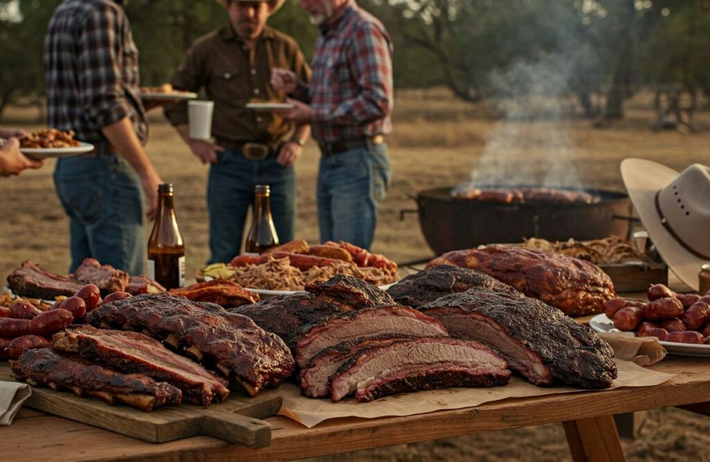 A Cowboy's Feast in a cowboy theme party