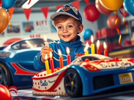 Car Themed Birthday Party