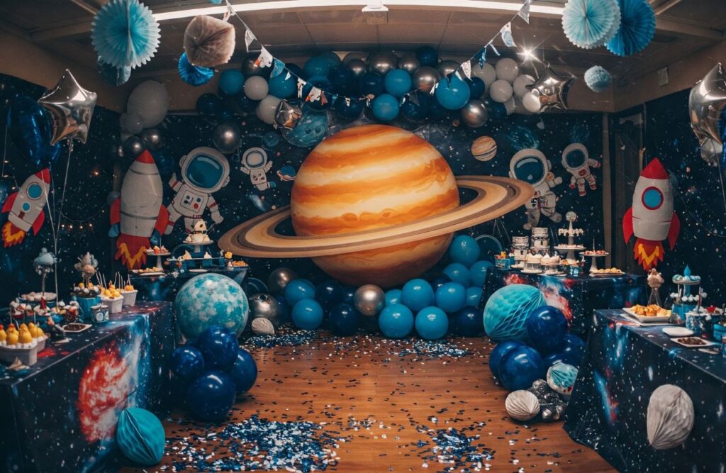 Decorations That Are Out of This World for space themed birthday party