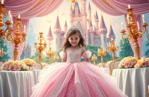 Princess themed birthday party