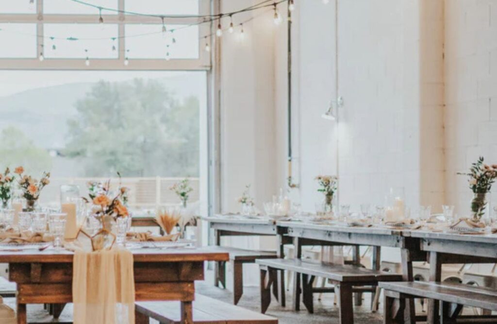 Top 10 Charming Indoor Wedding Venues in Kelowna for an Intimate Celebration 7 Rustic Reel Brewing indoor wedding venueRustic Reel Brewing indoor wedding venue