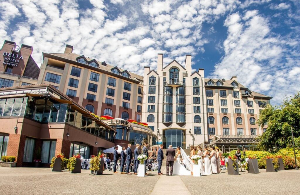 Delta Hotels Victoria Ocean Pointe Resort wedding venue