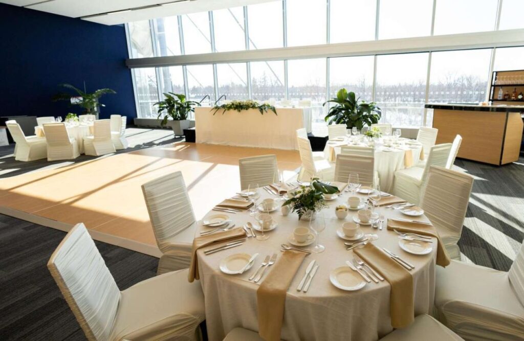 Top Indoor Wedding Venues in Winnipeg: Find Your Perfect City Setting 5 The Leaf at Assiniboine Park indoor wedding venue