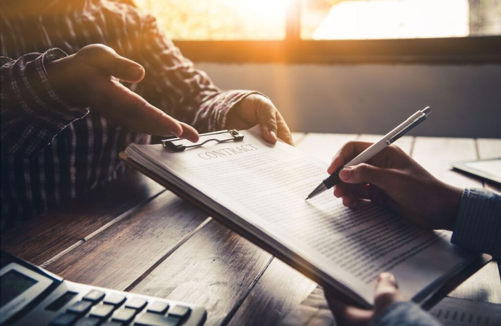 Contracts and Communication when hiring performer for product launch