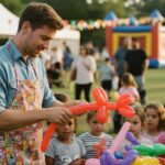 balloon artist for a children’s party