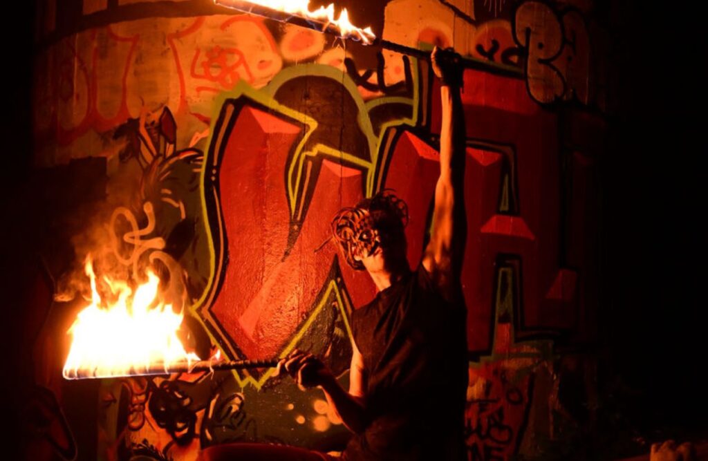Fire Performers For Hire In Vancouver: How to Book a Blazing Show 12 fire performer Flowin Owen