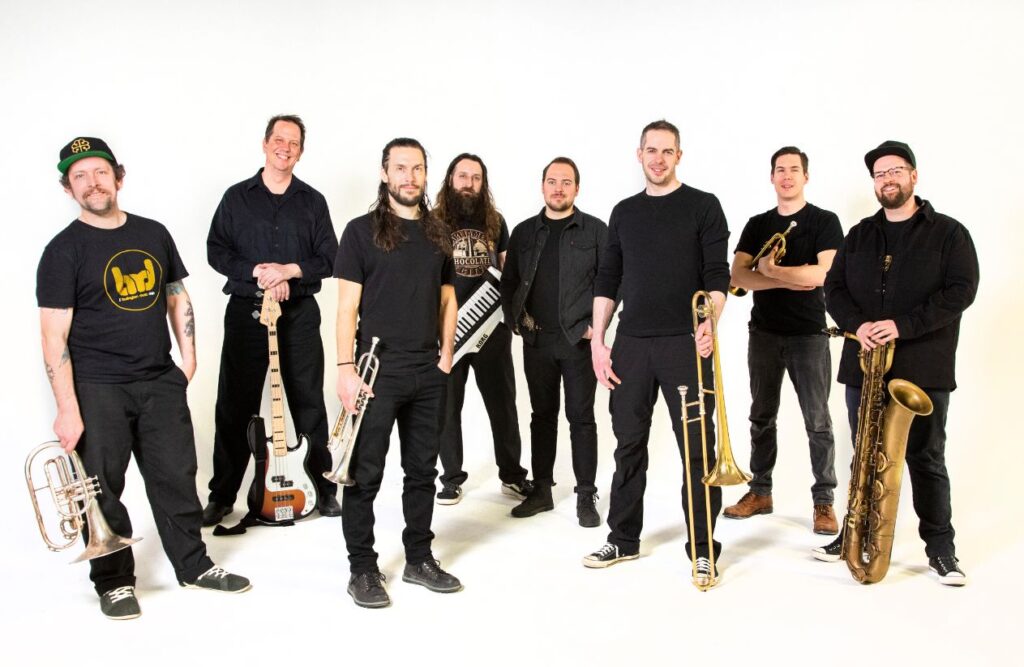 Jazz Bands For Hire In Winnipeg: 10 Elite Ensembles to Elevate Any Wedding or Gala 3 Dirty Catfish Brass Band one of the Jazz Bands For Hire In Winnipeg