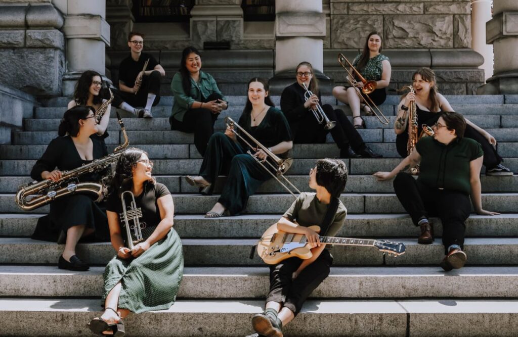 10 Best Jazz Bands For Hire In Vancouver: The Definitive List for Any Event 3 The Leading Ladies Little Big Band one of the jazz bands that you can hire in vancouver