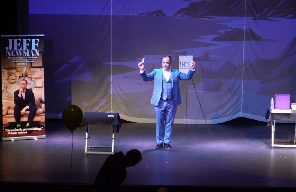 Jeff Newman magicians that you can book for kelowna events