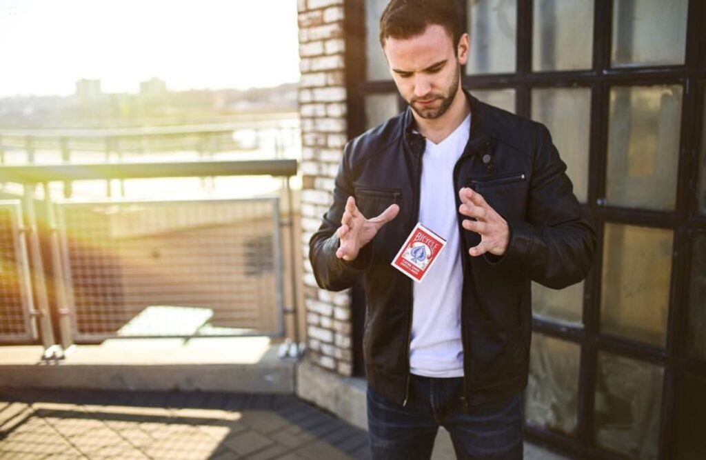 Andrew Kinakin magicians for hire in saskatoon