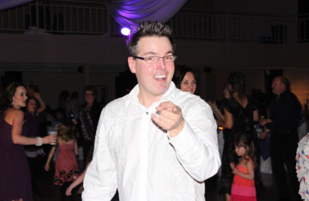 Brent Stewart wedding dj in regina