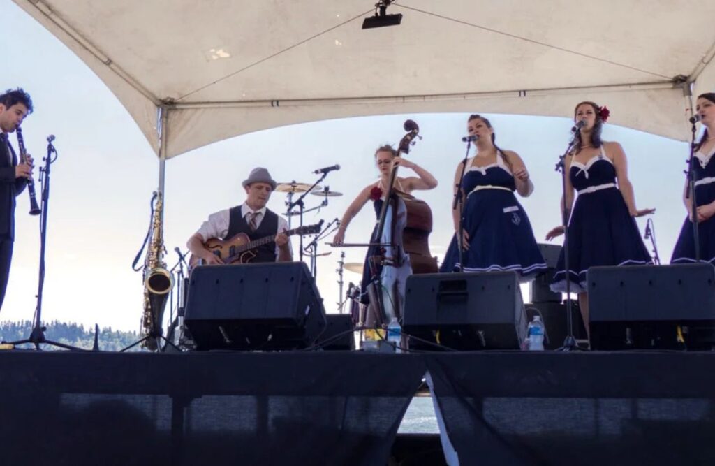 Company B Jazz Band for hire in surrey