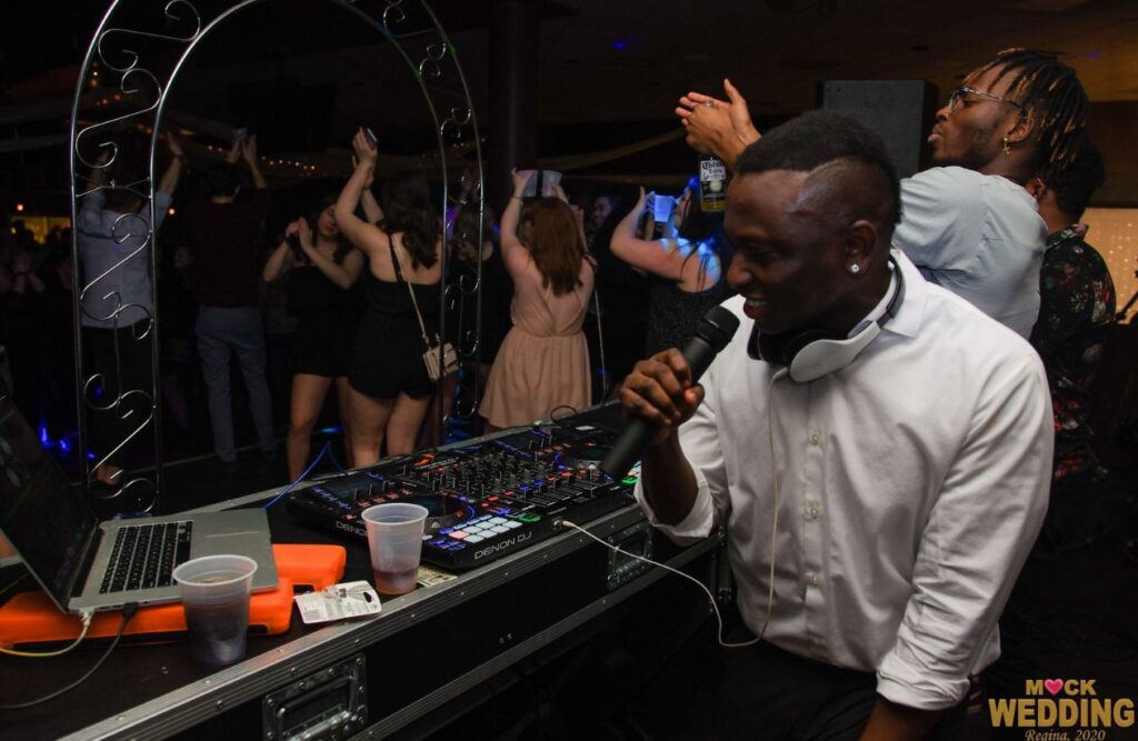 DJ Dumo wedding Dj that you can book for events in regina