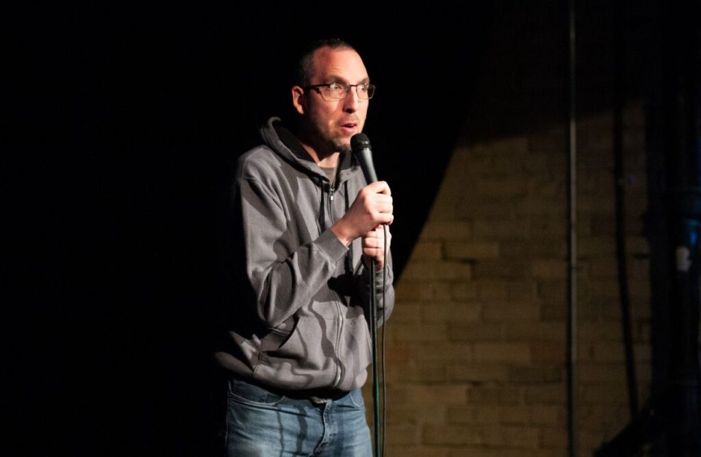Scott Porteous comedian in winnipeg that you can book for event