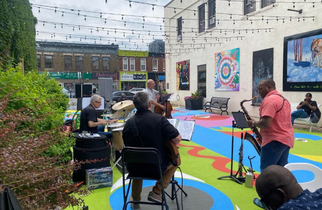 The Sidemen jazz band you can hire in waterloo canada