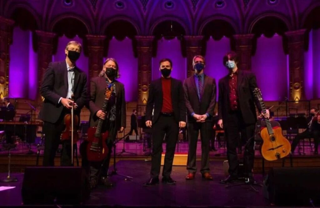 Van Django one of the best jazz bands for hire in surrey