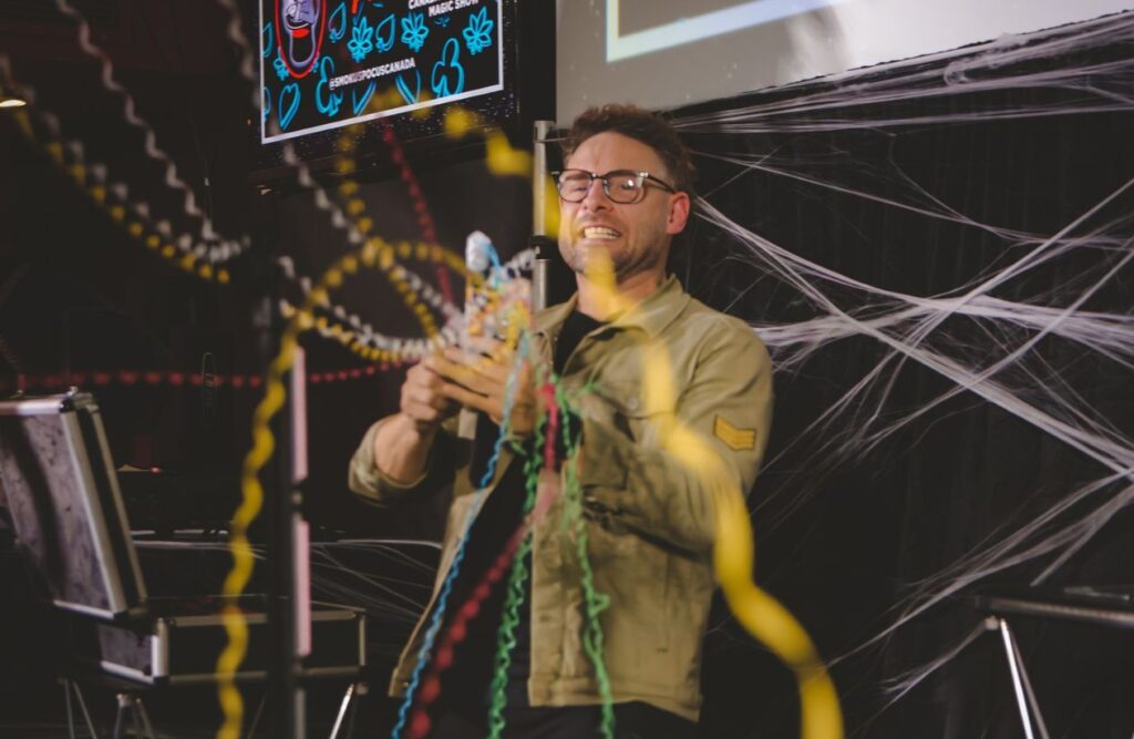 Eric Leclerc magician for hire in moncton