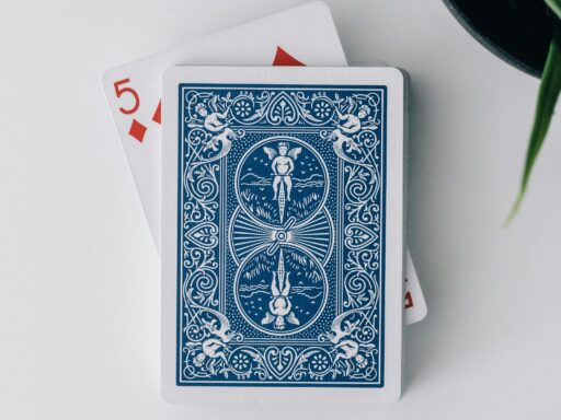 A deck of playing cards