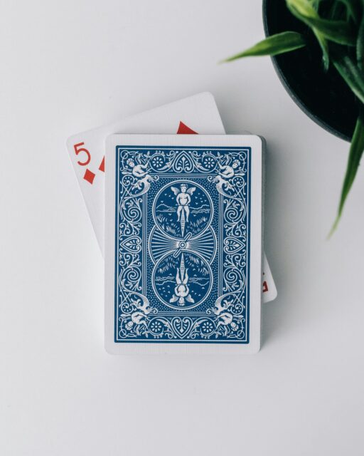 A deck of playing cards