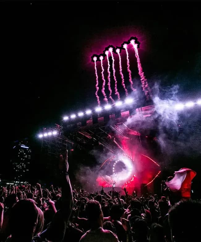 Private gathering with DJ